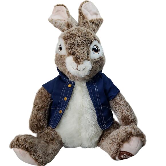 Peter Rabbit Official Movie Dan Dee 19” Stuffed Plush Animal Toy EUC - Picture 1 of 8
